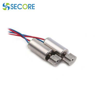 Mini Vibrating Motor For Facial Massager, 3.7V 6mm Coreless Motor With Connector