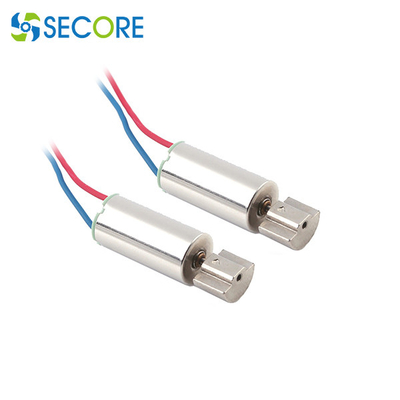 Mini Vibrating Motor For Facial Massager, 3.7V 6mm Coreless Motor With Connector