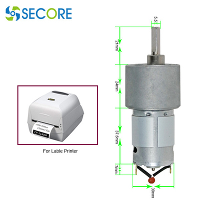 2N.M 3N.M Torque 6v Low Speed Spur Gear Reduction Motor 385 Dc Motor With Gearbox